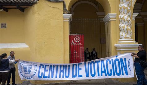 Guatemalans vote for a new president after a tumultuous electoral season